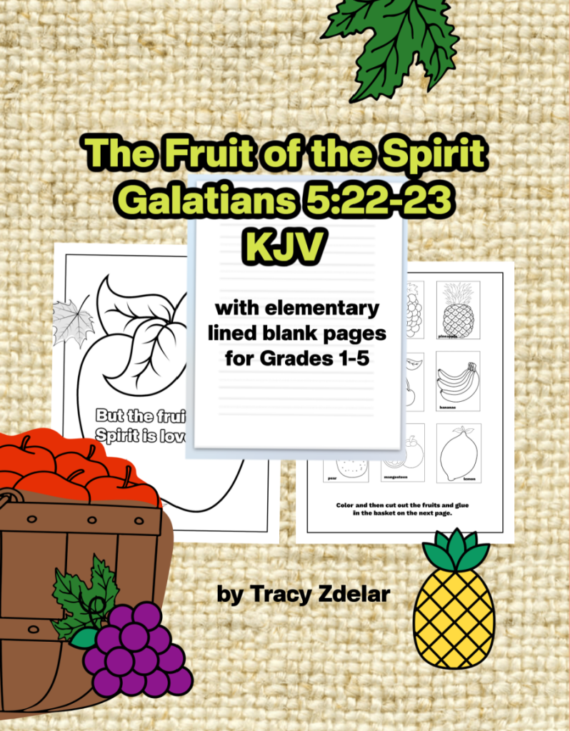 Help your kids memorize the fruit of the Spirit Galatians 5:22-23